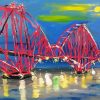 Abstract Forth Bridge Paint By Numbers