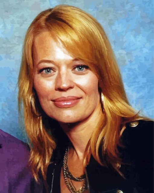 Actress Jeri Ryan Paint By Numbers