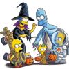 Aesthetic Halloween Simpson Paint By Numbers