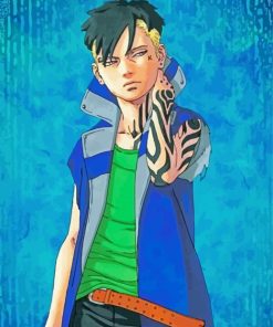 Aesthetic Kawaki Art Paint By Number