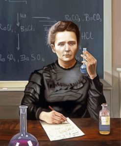 Marie Curie Paint By Number