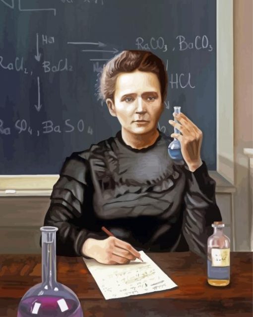 Marie Curie Paint By Number