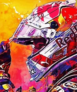 Aesthetic Max Verstappen Paint By Number