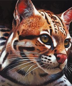 Aesthetic Ocelot Art Paint By Numbers