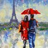 Aesthetic Paris Couple Paint By Numbers