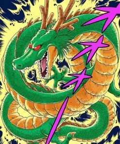 Aesthetic Shenron Paint By Numbers