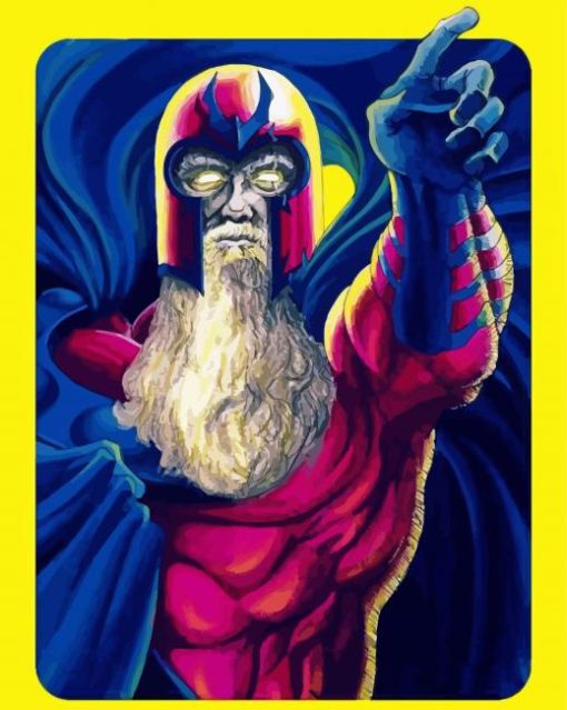 Aesthetic The Older Magneto Paint By Numbers