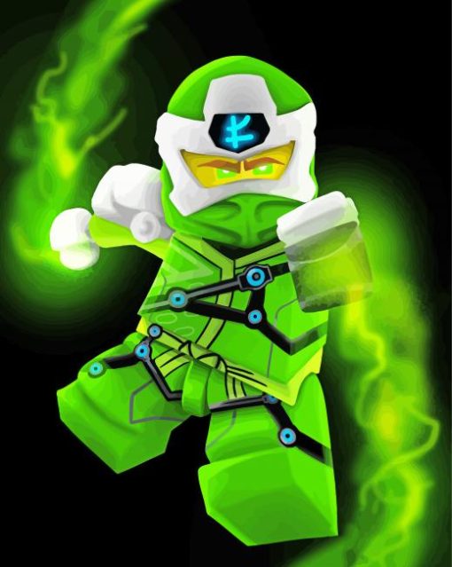 Aesthetic Ninjago Lloyd Paint By Numbers