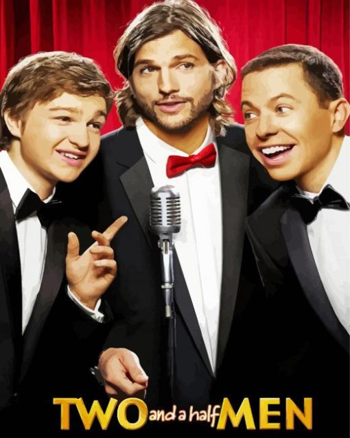 Aesthetic Two And Half Men Paint By Numbers