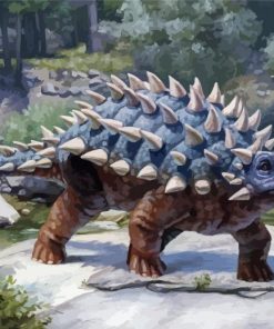 Ankylosaurus Paint By Numbers