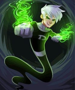 Cool Danny Phantom Paint By Numbers