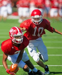 Denison University Players Paint By Numbers