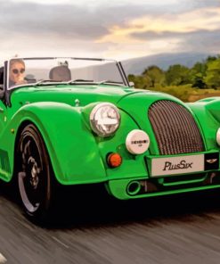 Green Morgan Car Paint By Numbers