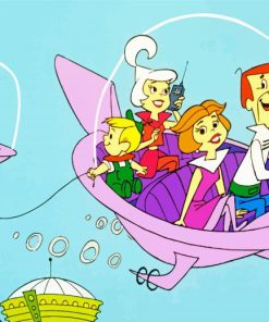 Jetsons Paint By Numbers