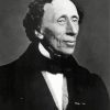 Monochrome Hans Christian Andersen Paint By Numbers