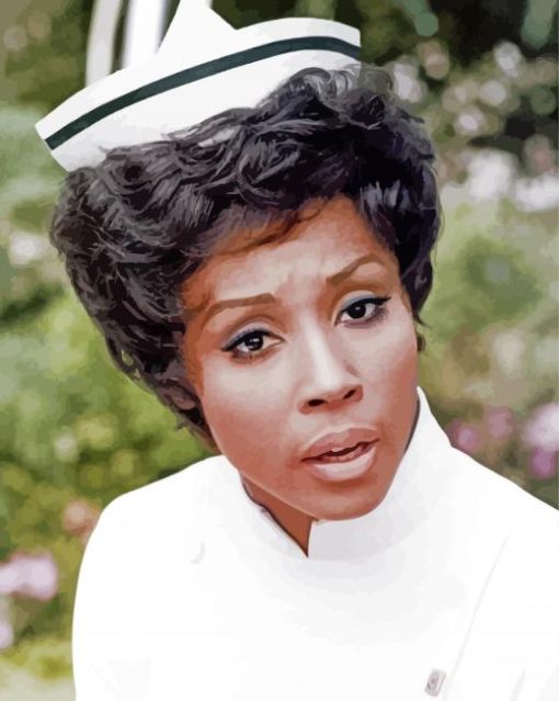 Pretty Diahann Carroll Paint By Number