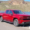 Red Chevy Truck Paint By Numbers