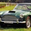 Retro Aston Martin DB4 Paint By Numbers