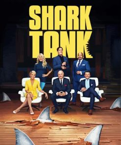 Shark Tank Poster Paint By Number