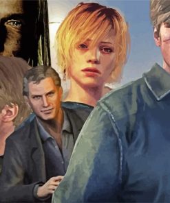 Silent Hill Characters Paint By Numbers