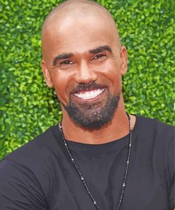 The Actor Shemar Moore Paint By Numbers