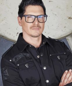 The American Actor Zak Bagans Paint By Numbers