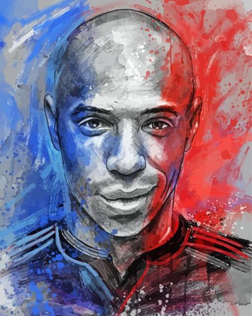 Thierry Henry Art Paint By Numbers