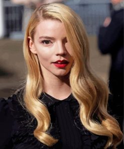 Beautiful Actress Anya Taylor Joy Paint By Numbers