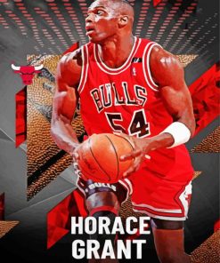 Horace Grant Poster Paint By Numbers