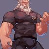 Reinhardt Video Game Character Art Paint By Numbers