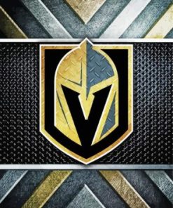 Vegas Golden Knights Logo Paint By Number