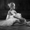 Cute Black And White Ballerina Paint By Numbers