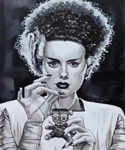 Frankenstein Bride Paint By Numbers