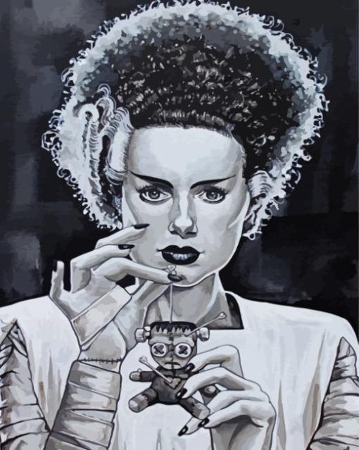 Frankenstein Bride Paint By Numbers