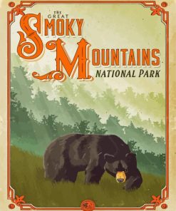 Great Smoky Mountains National Park Paint By Numbers