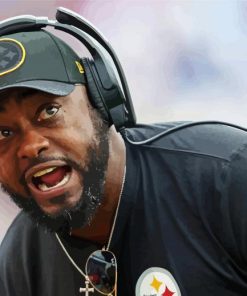 Aesthetic Mike Tomlin Paint By Numbers