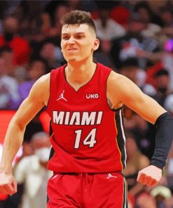 American Basketballer Tyler Herro Paint By Numbers