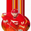 Calgary Flames Player Poster Paint By Numbers