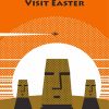 Easter Islands Illustration Poster Paint By Numbers