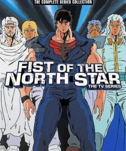 Fist Of The North Star Vintage Anime Poster Paint By Numbers