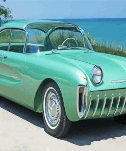 green Biscayne Car Paint By Numbers