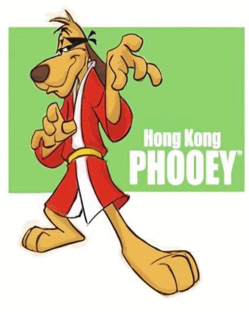 Hong Kong Phooey Poster Art Paint By Numbers