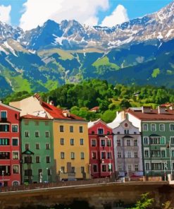 Innsbruck Austria Paint By Numbers