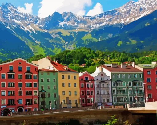 Innsbruck Austria Paint By Numbers