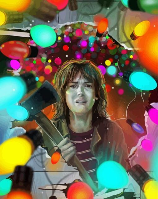 Joyce Byers Poster Paint By Numbers