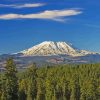 Mount St Helens Landscape Paint By Numbers