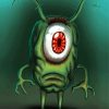 Plankton Cartoon Character Art Paint By Numbers