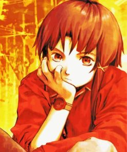 Serial Experiments Lain Science Fiction Anime Paint By Numbers