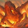 Smaug Fire Dragon Paint By Numbers