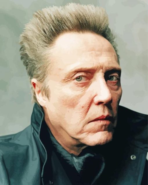 The Actor Christopher Walken Paint By Numbers